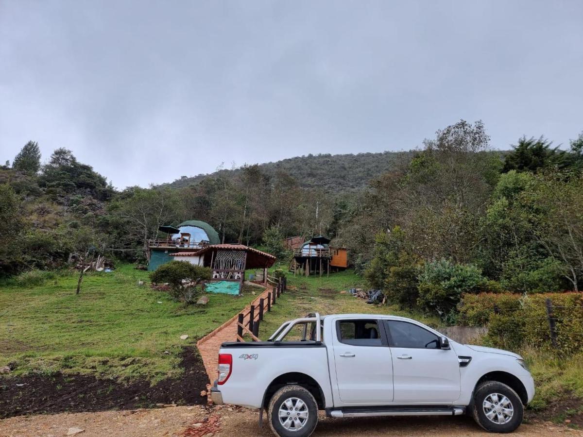 Glamping Sede Campestre Mirador De Pueblo Viejo Ξενοδοχείο Guatavita Εξωτερικό φωτογραφία