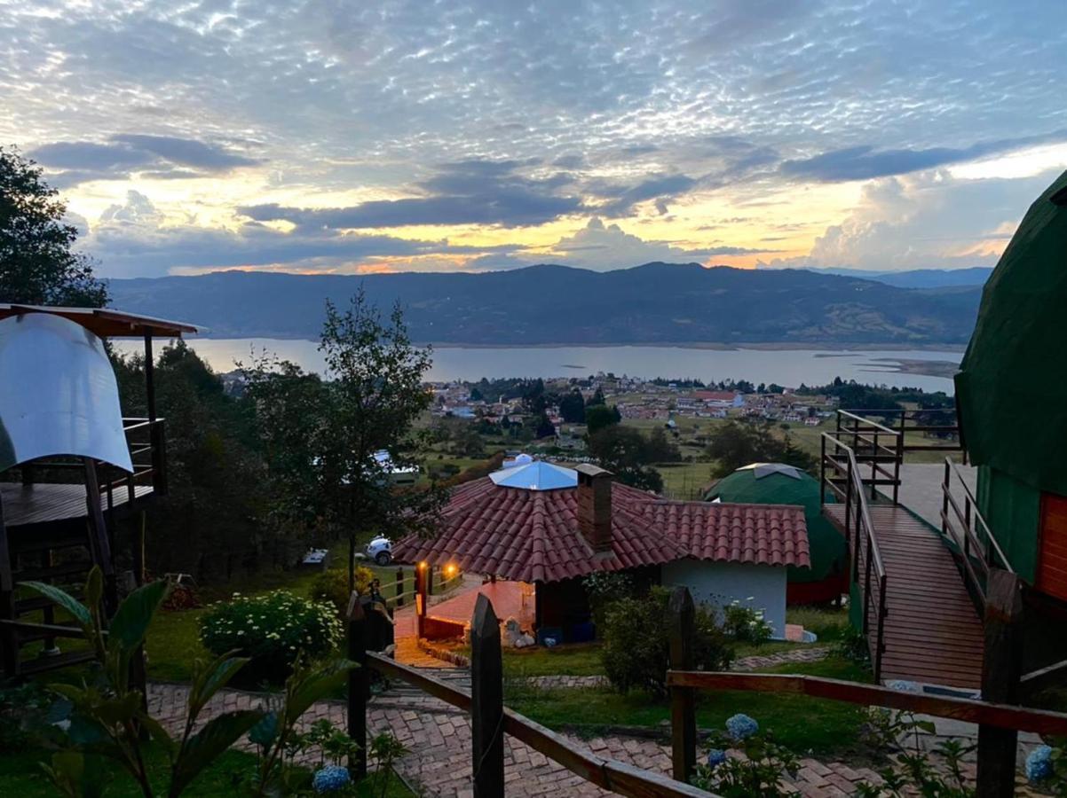 Glamping Sede Campestre Mirador De Pueblo Viejo Ξενοδοχείο Guatavita Εξωτερικό φωτογραφία