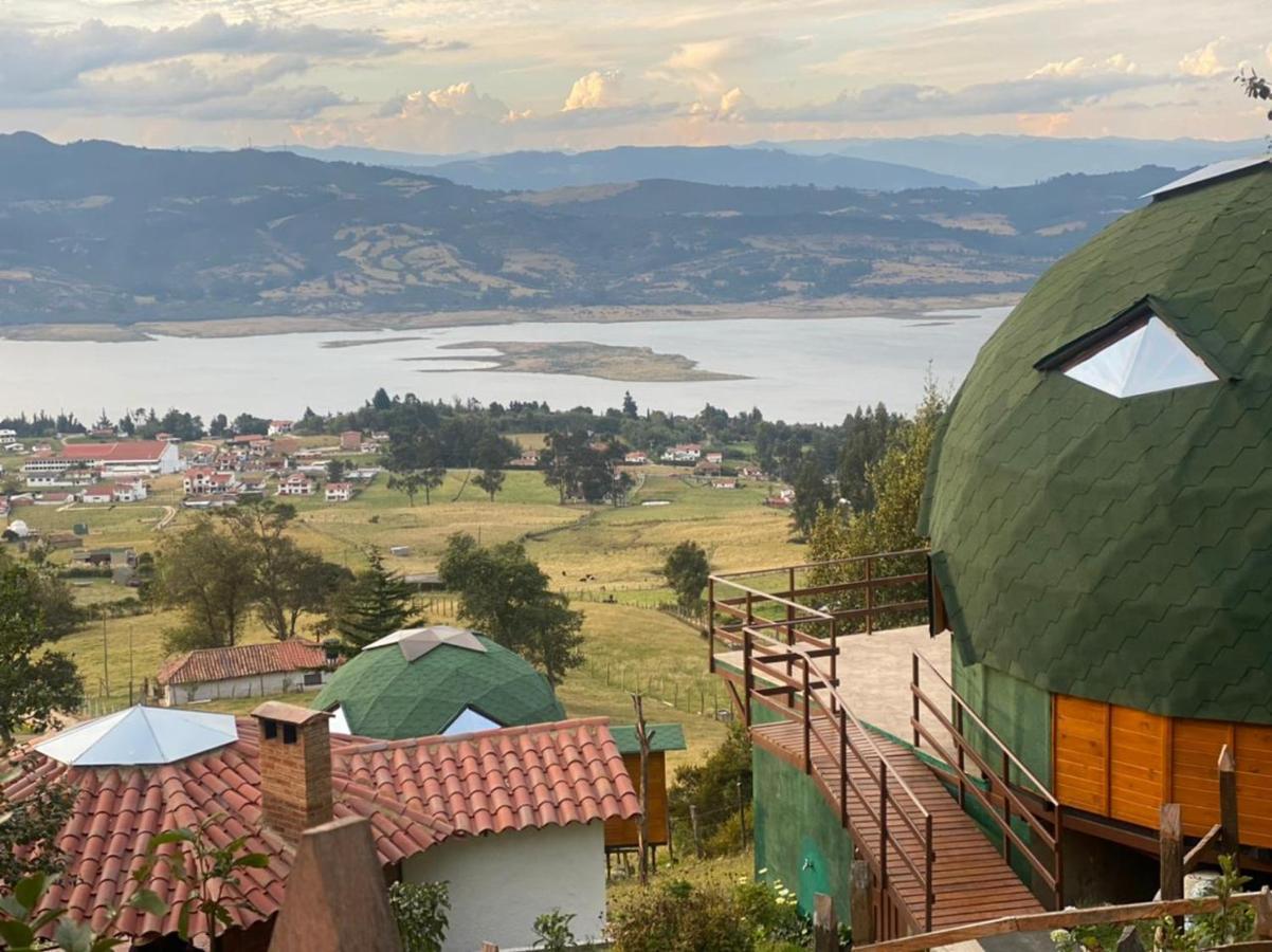 Glamping Sede Campestre Mirador De Pueblo Viejo Ξενοδοχείο Guatavita Εξωτερικό φωτογραφία