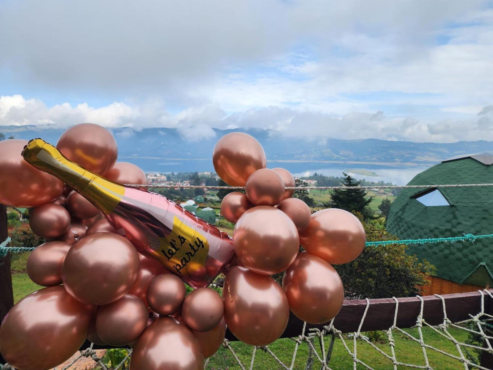 Glamping Sede Campestre Mirador De Pueblo Viejo Ξενοδοχείο Guatavita Εξωτερικό φωτογραφία