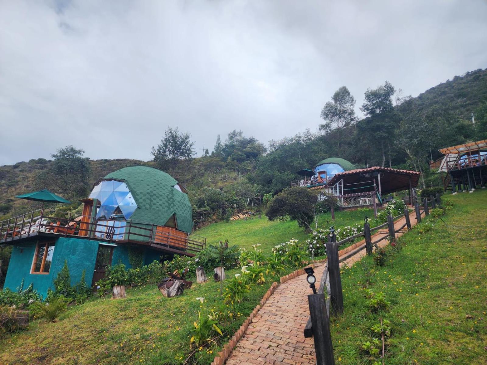 Glamping Sede Campestre Mirador De Pueblo Viejo Ξενοδοχείο Guatavita Εξωτερικό φωτογραφία