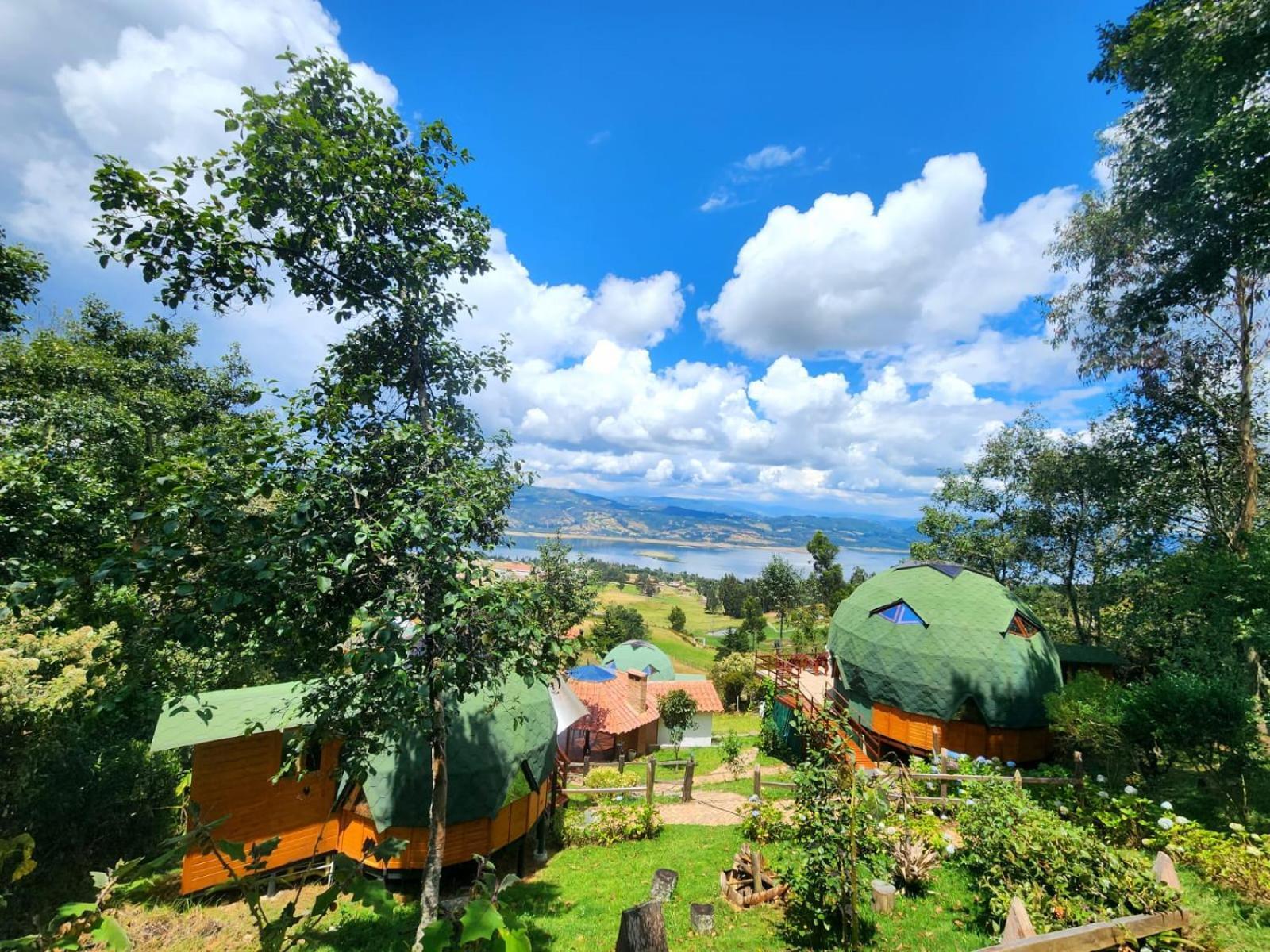 Glamping Sede Campestre Mirador De Pueblo Viejo Ξενοδοχείο Guatavita Εξωτερικό φωτογραφία