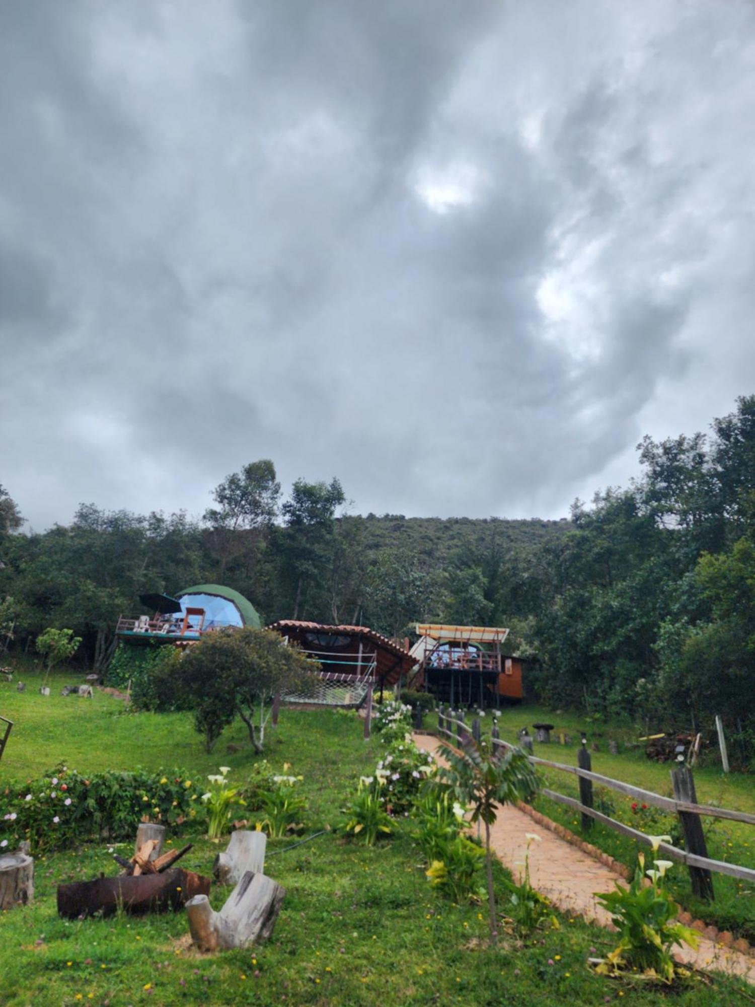 Glamping Sede Campestre Mirador De Pueblo Viejo Ξενοδοχείο Guatavita Εξωτερικό φωτογραφία