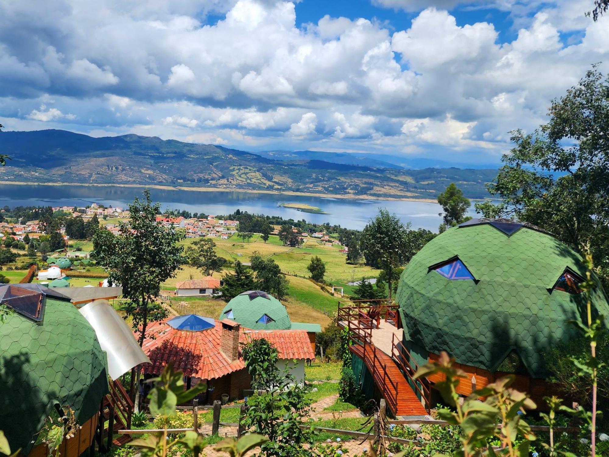 Glamping Sede Campestre Mirador De Pueblo Viejo Ξενοδοχείο Guatavita Εξωτερικό φωτογραφία