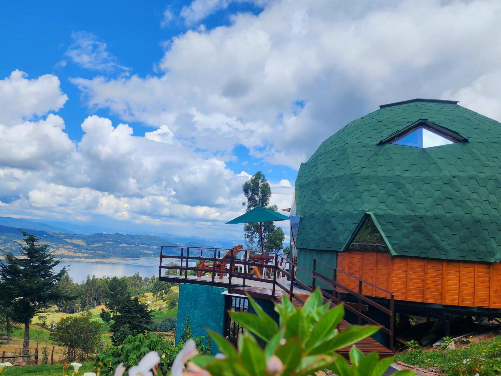 Glamping Sede Campestre Mirador De Pueblo Viejo Ξενοδοχείο Guatavita Εξωτερικό φωτογραφία